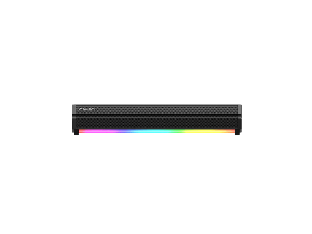 GAMEON Sonicstorm X Wireless RGB Gaming Soundbar - Black in Qatar GAMEON Sonicstorm X Wireless RGB Gaming Soundbar - Black in Qatar